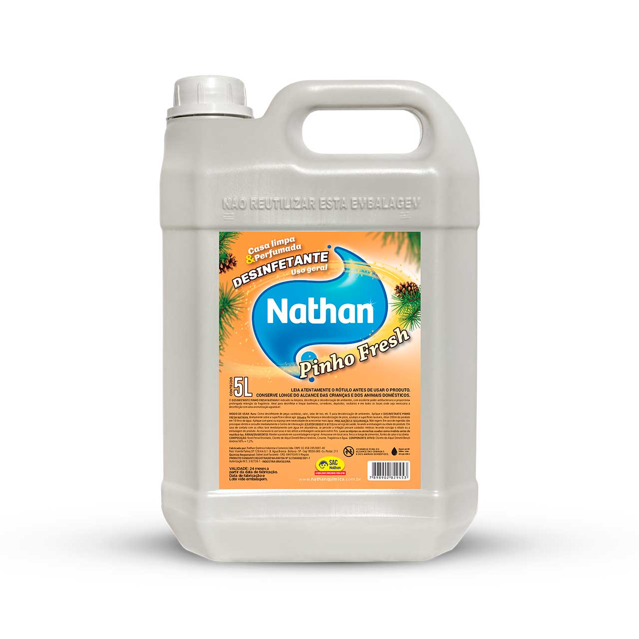 DESINFETANTE PINHO FRESH 5L - Nathan